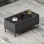 Hanah Home Imaj - Mesa de centro Antracita